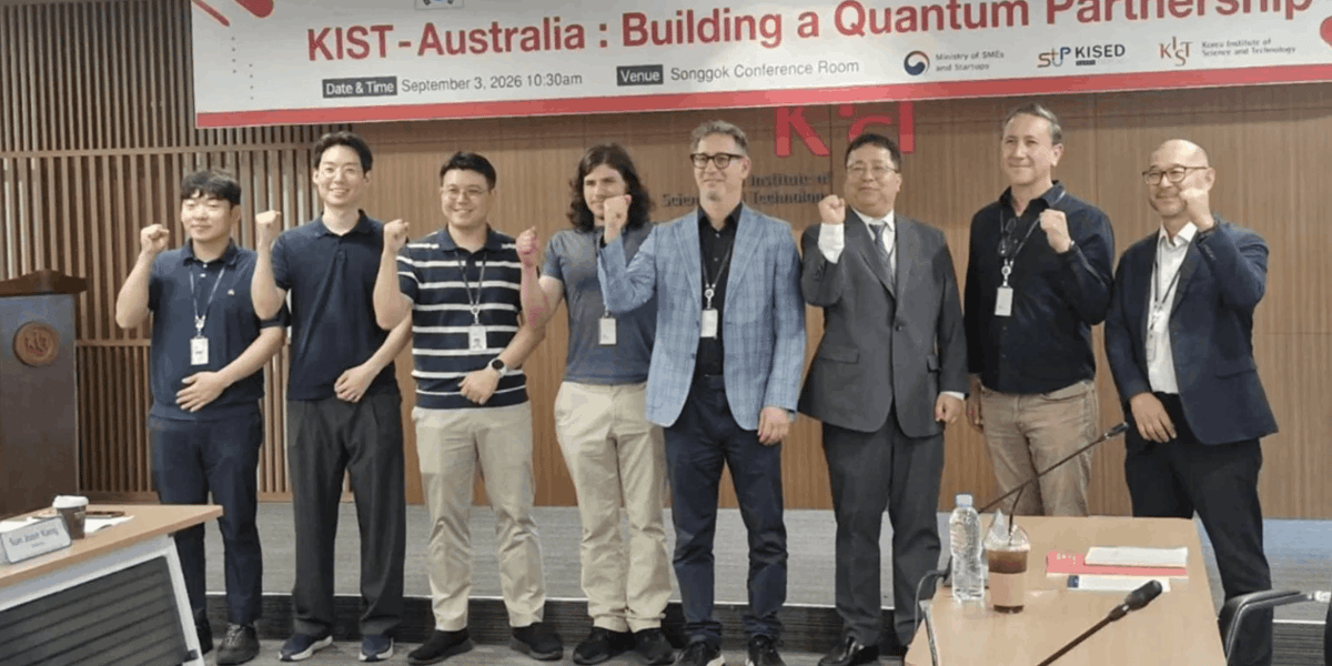 ExeQuantum participating in the KIST-Australia: Building a Quantum Partnership event, September 2026