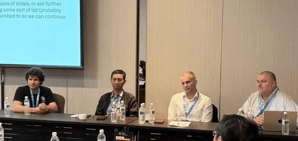 ExeQuantum participating in a PKI Consortium Post-Quantum Cryptography Conference roundtable
